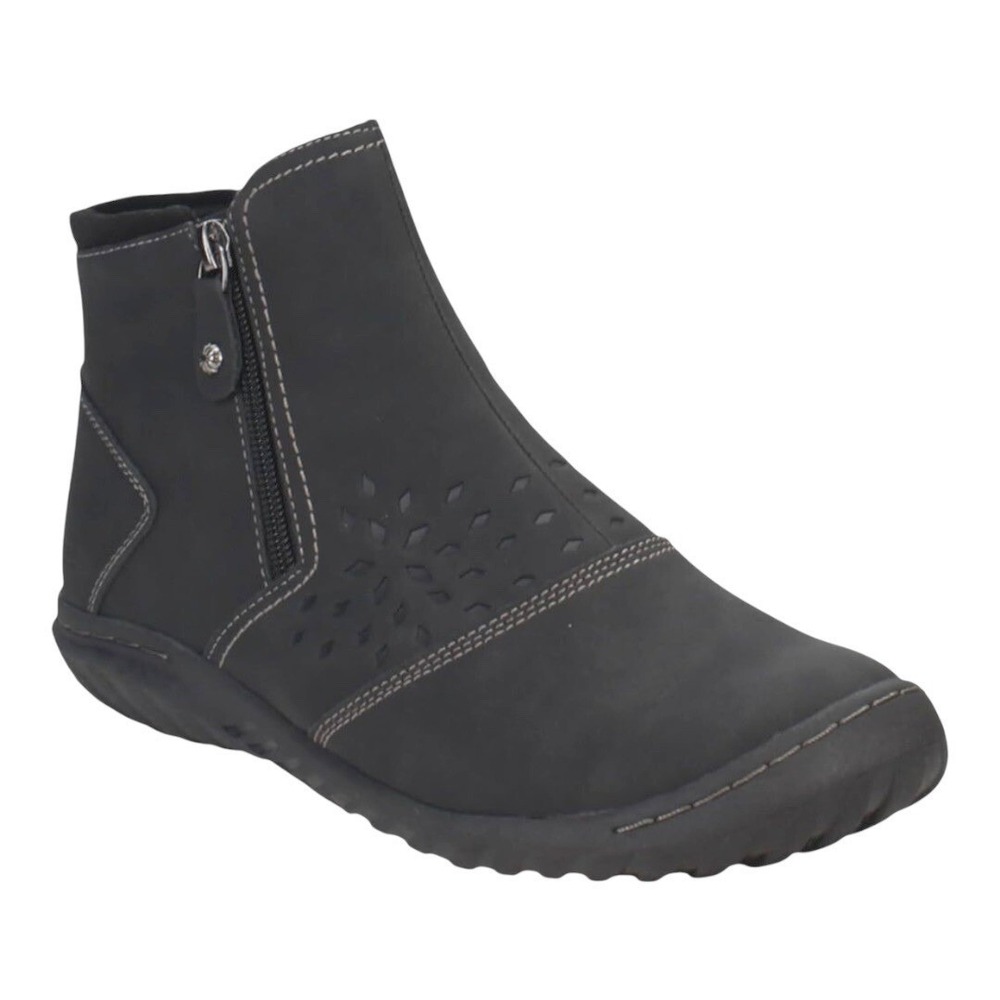 JBU Paulina Ankle Boots Womens 9.5 Gray Water Resistant‎ Memory Foam B3PLN01